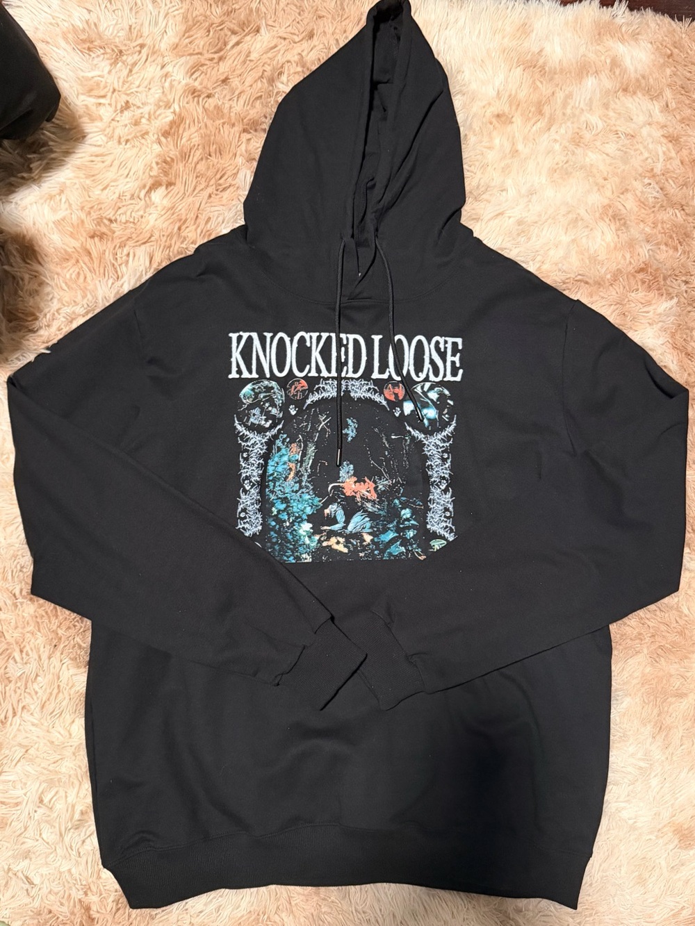 Knocked Loose Black Graphic Hoodie - Men's Pullover Sweatshirt